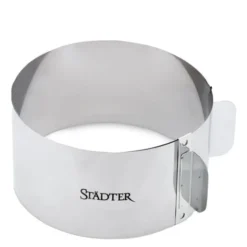 Tårtring justerbar 15-30x9 cm stål
