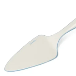 Tårtspade 28 cm vit/blå