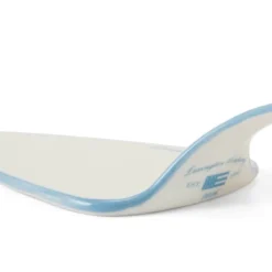 Tårtspade 28 cm vit/blå