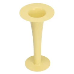 Trumpet Vas/Ljusstake 24 cm Gul