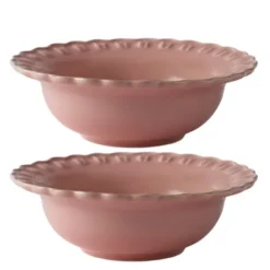 Tulipa djup tallrik 17 cm 2-pack bela portuguesa
