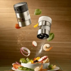 Twin Salt- Och Pepparkvarn 12,5 cm Svart
