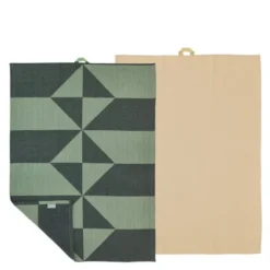 Twist kökshandduk 50x70 cm 2-pack hedge green