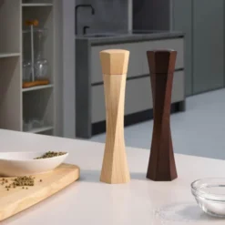Twist salt- och pepparkvarn keramiskt 26 cm ljust askträ