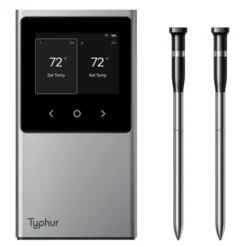 Typhur Sync Dual trådlös stektermometer silver/svart