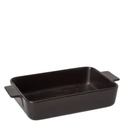 Ugnsform porslin 31x18 cm svart