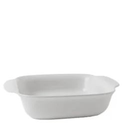 Ugnsform 31x23 cm 1,6 L vit