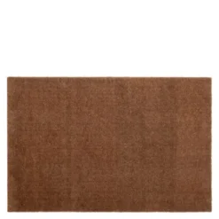 Unicolor golvmatta 90x60 cm cognac