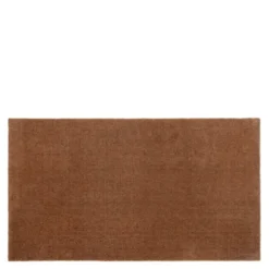 Unicolor golvmatta 120x67 cm cognac