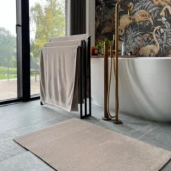 Unicolor golvmatta 90x60 cm ivory