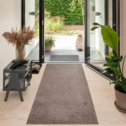 Unicolor golvmatta 200x90 cm sand/beige