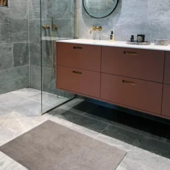 Unicolor golvmatta 90x60 cm sand/beige