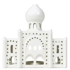 Urbania Tivoli ljuslykta Nimb 17 cm vit