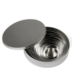 Utstickare Cirkel 9 delar Rostfri