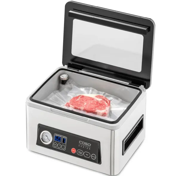 VacuChef 50 kammarvakuummaskin silver/svart