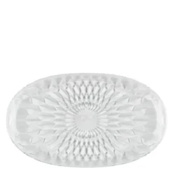 Vanity serveringsfat ovalt 45 cm bioplast