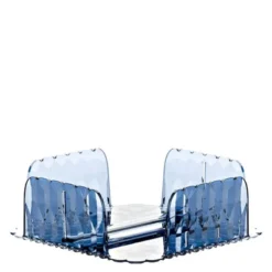 Vanity servetthållare 20 cm bioplast denim blue