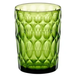 Vanity tumbler hög 48 cl bioplast Mönster 1 Water lily green