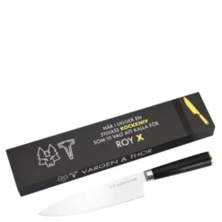 Vargavinter Roy kockkniv 20 cm svart