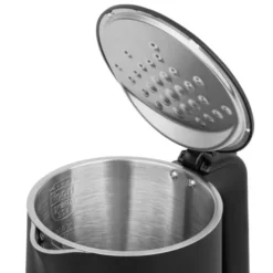 Vattenkokare digital 1,7 L svart