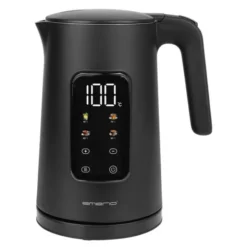 Vattenkokare digital 1,7 L svart
