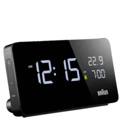 Väckarklocka digital 14 cm svart