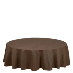 Vide rund bordsduk Ø160 cm nougat