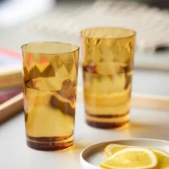 Vienna Highball Glas 40 cl 4-pack Amber