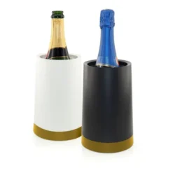 Vinkylare med Separat Gel Svart/Guld