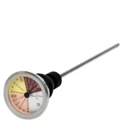 Vintermometer silver
