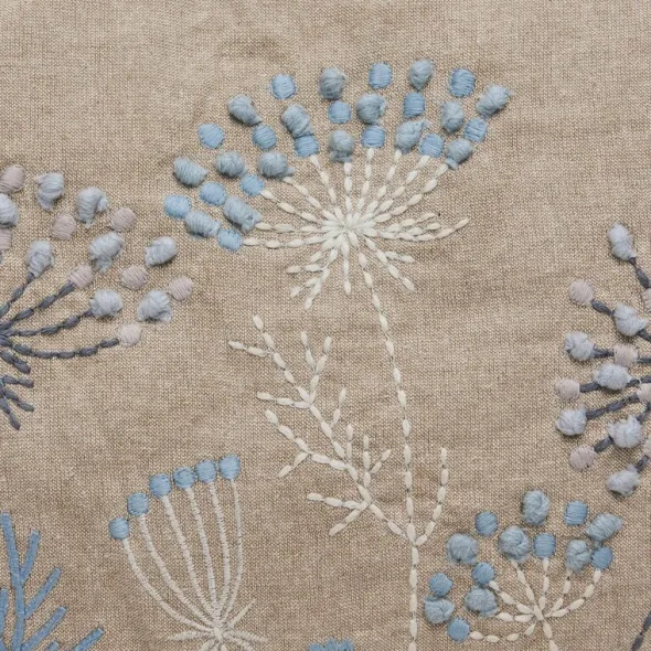 Visilia kuddfodral 60x40 cm linne/blå