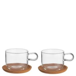 Viva kopp med fat 30 cl 2-pack