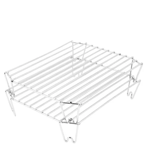 Värmehylla 23x32 cm 2-pack rostfritt stål