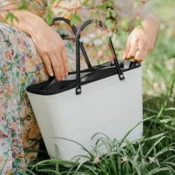 Väska plast liten 7,5 L vit