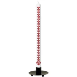Wasaljus ljusstake 3 cm svart