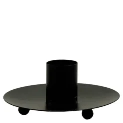 Wasaljus ljusstake 3 cm svart