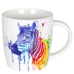 Watercoloured mugg 40 cl Zebra