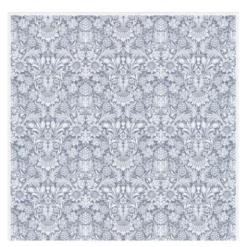 William Morris Sunflower bordsduk 150x150 cm mörk blå