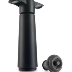 Wine Saver & 1 Stopper Svart