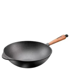 Wokpanna Handtag i Valnöt 32 cm