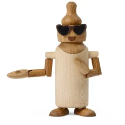 Woodies Billie Bottle träddekoration babyflaska 11,6 cm lönn