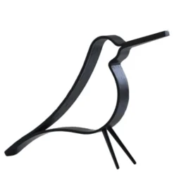 Woody Bird Small 14 cm svart