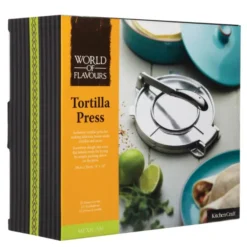 World of Flavours Tortillapress Grå