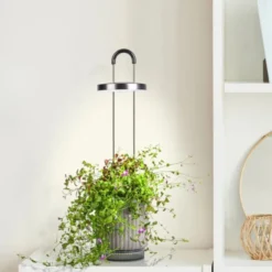 x HydroVase LED-odlingslampa grå