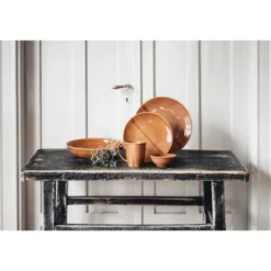 x Nosse Djup Tallrik 28 cm Smooth Terracotta