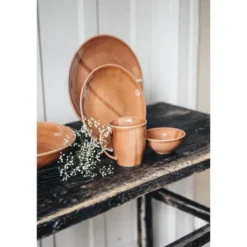 x Nosse Skål 12 cm Smooth Terracotta