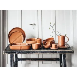 x Nosse Skål 23 cm Svelte Terracotta