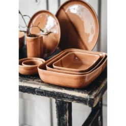 x Nosse Skål 23 cm Svelte Terracotta